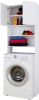 Hioshop Jutas badkamerkast voor wasmachine, wit. online kopen