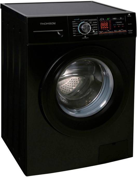 zwarte wasmachine TW814BKEU - Wasmachinewebshop.nl